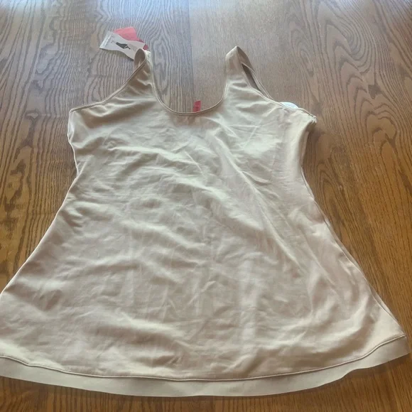 New Spanx Open-Bust Cami Camisole Tan Nude Shaper Size XL NWT - Picture 9 of 10